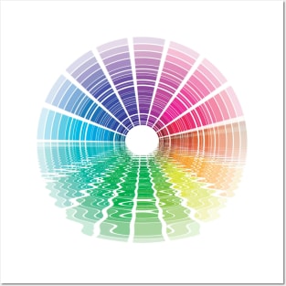 Color Wheel Rainbow Scheme Posters and Art